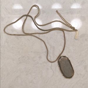 Kendra Scott Rae Necklace (Pyrite)